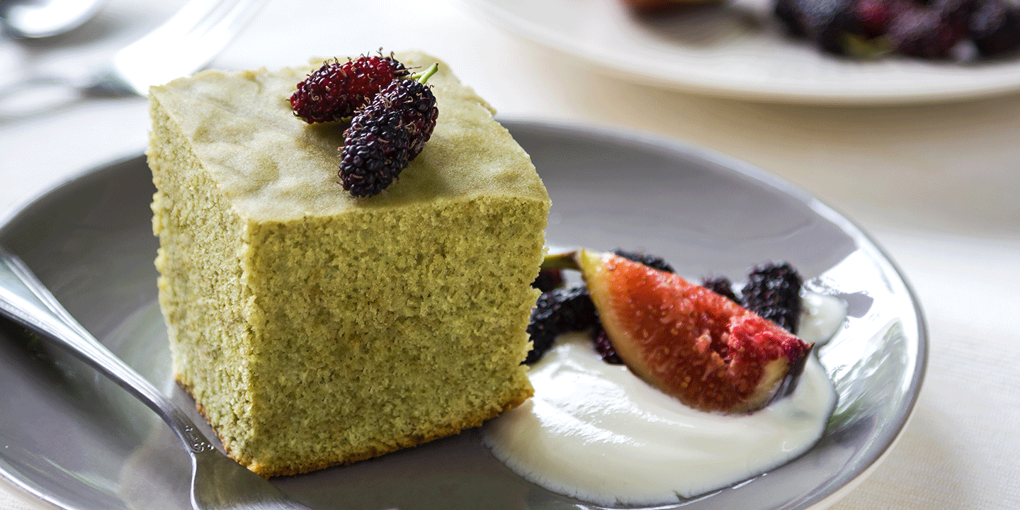 Bolo de Matcha