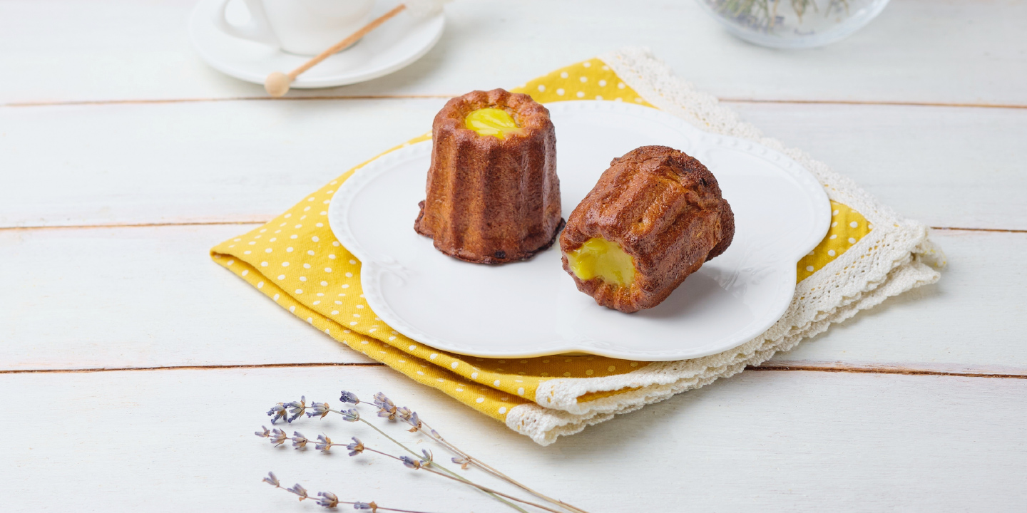 Minibolos de Lavanda com Limão