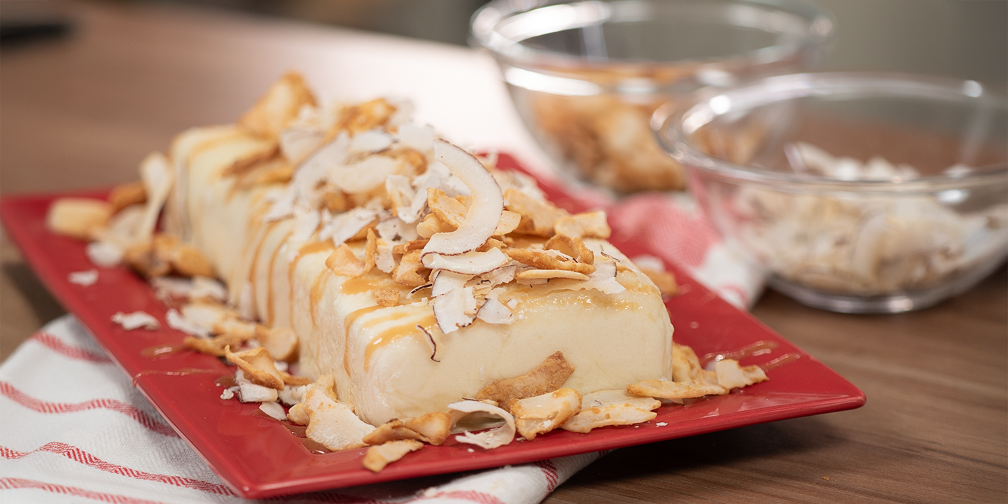 Sorvetão com Lascas de Coco